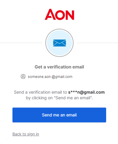 Image of the verification email
